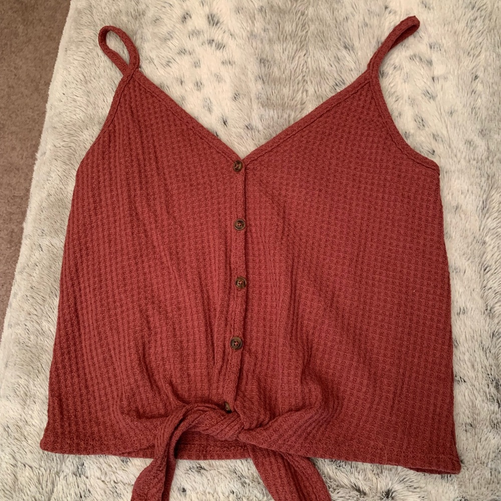 Maroon Tank Top